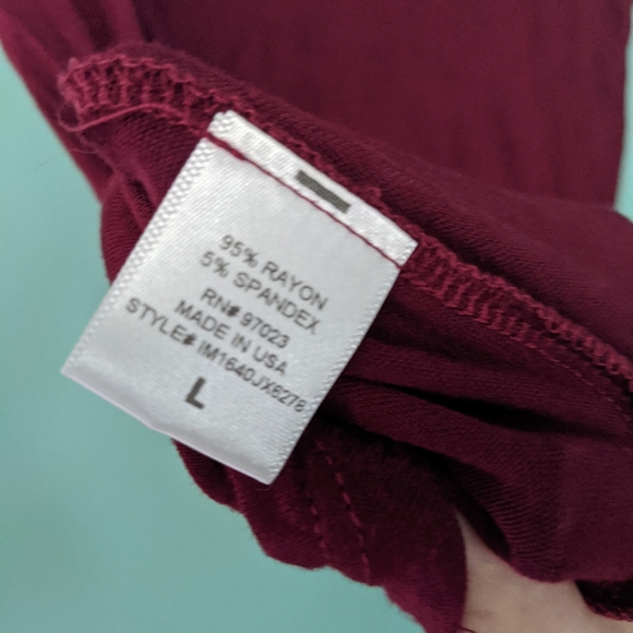 Rebel Sky Red Graphic Mood Tee Large - Picture 4 of 4